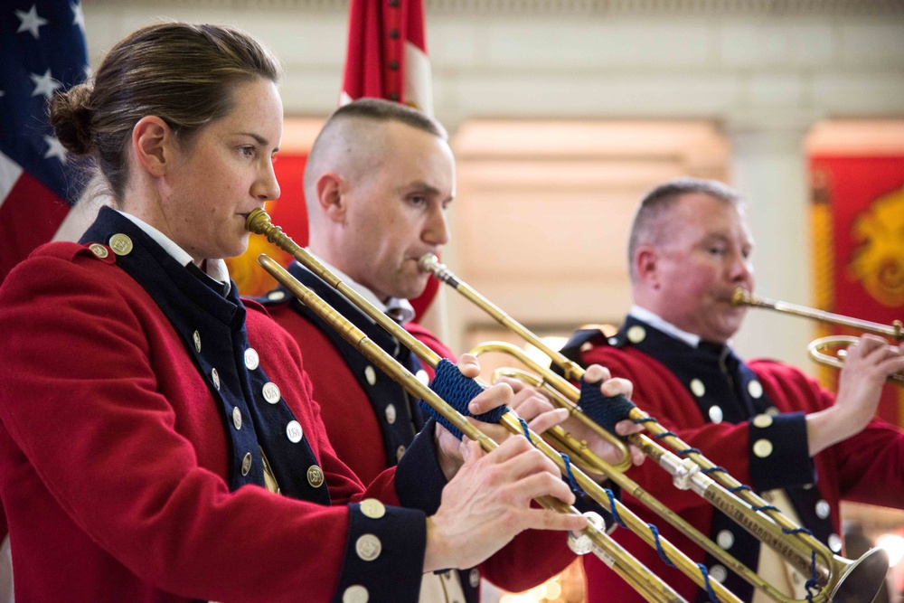 Fife and Drum Corps plays with Swiss Army Band