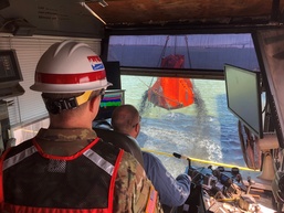 Army Corps dredges Baltimore Harbor to keep ships moving safely