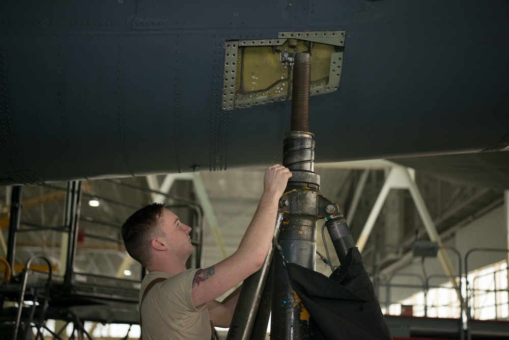 B-52 Tire Change