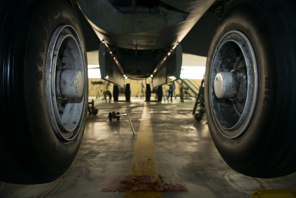 B-52 Tire Change