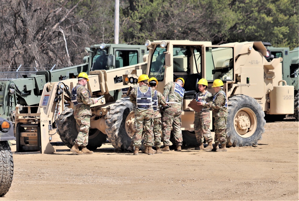 89B Soldiers complete preventative maintenance training event at Fort McCoy