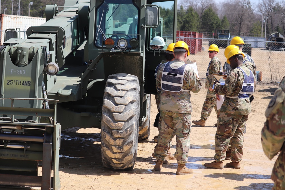 89B Soldiers complete preventative maintenance training event at Fort McCoy