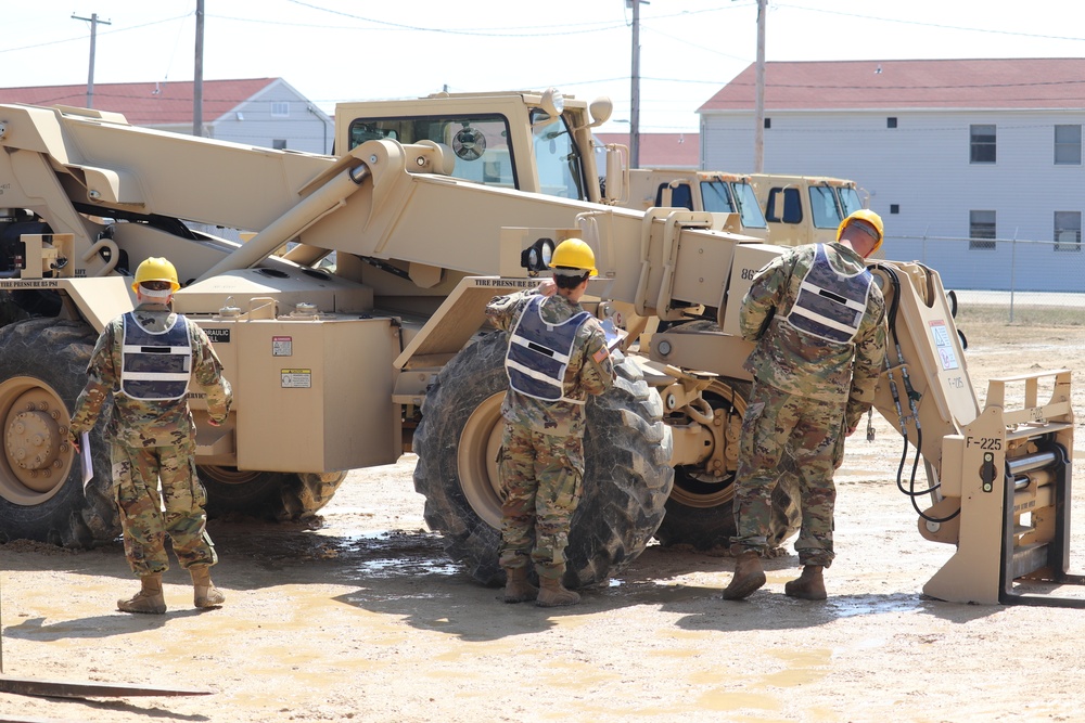 89B Soldiers complete preventative maintenance training event at Fort McCoy