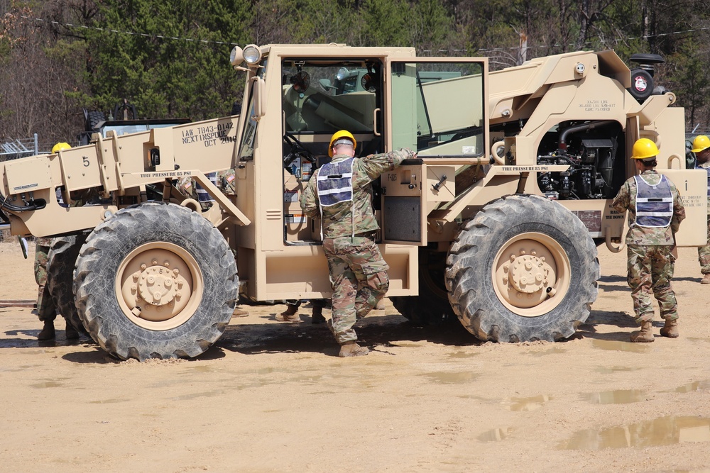 89B Soldiers complete preventative maintenance training event at Fort McCoy