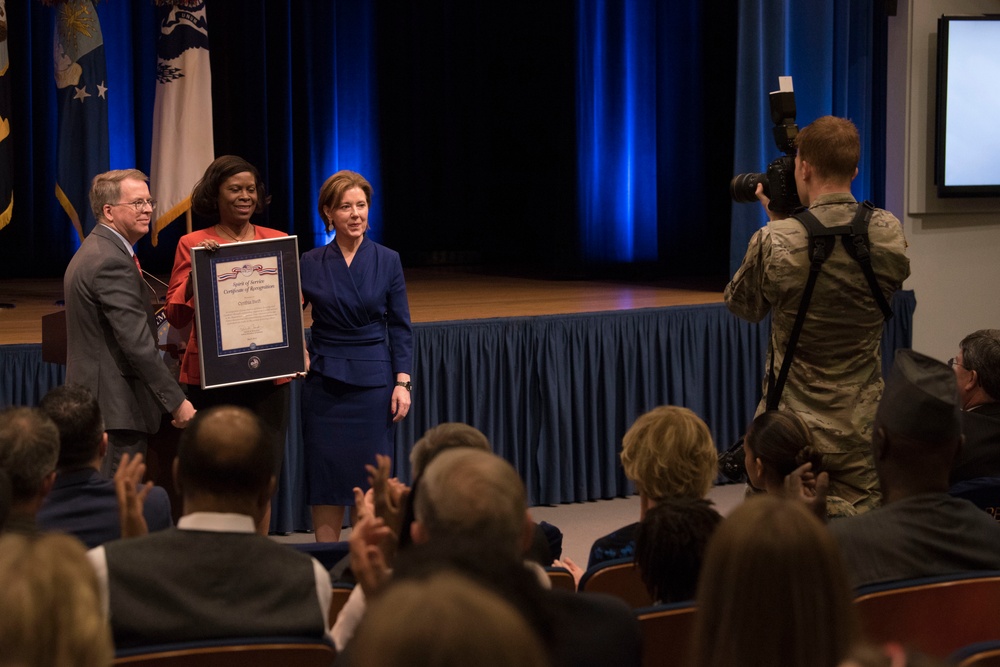 PTDO/DSD Norquist Hosts the Spirit of Service Ceremony