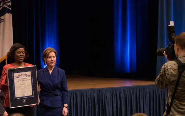 PTDO/DSD Norquist Hosts the Spirit of Service Ceremony