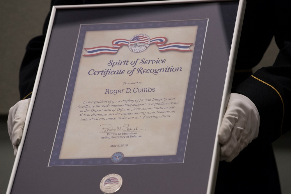 PTDO/DSD Norquist Hosts the Spirit of Service Ceremony