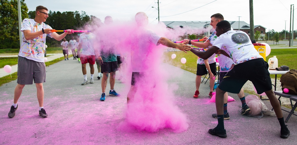 Camp Johnson Color the Camp Run