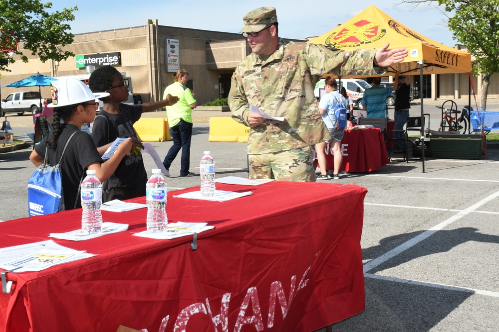 Fort Knox Bicycle Safety Day teaches kids safety, tests their knowledge