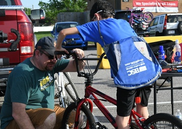 Fort Knox Bicycle Safety Day teaches kids safety, tests their knowledge