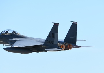 494th Fighter Squadron participates in exercise Checkered Flag 19-1