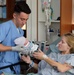Hospital Corpsman Cares for Mother and Newborn at Naval Hospital Camp Pendleton