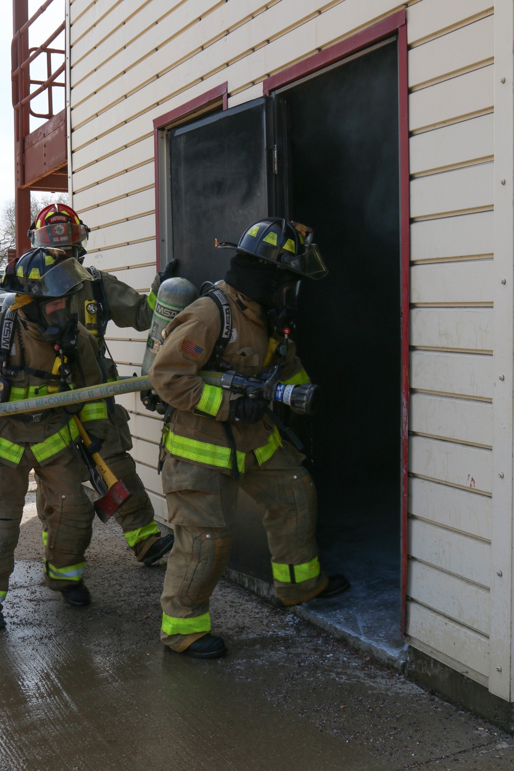 1049th-1052nd FFTG trains during Exercise Northern Lightning