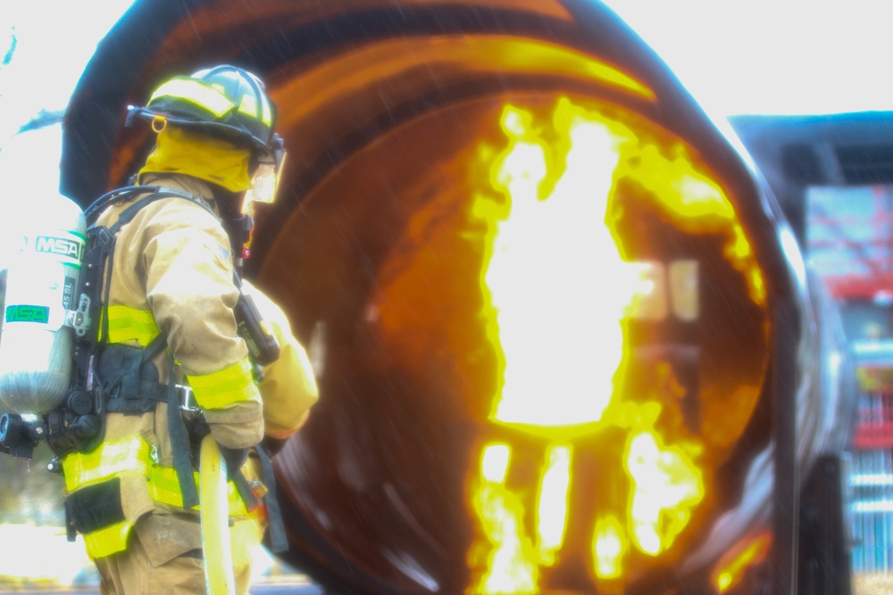 1049th-1052nd FFTG trains during Task Force Lightning