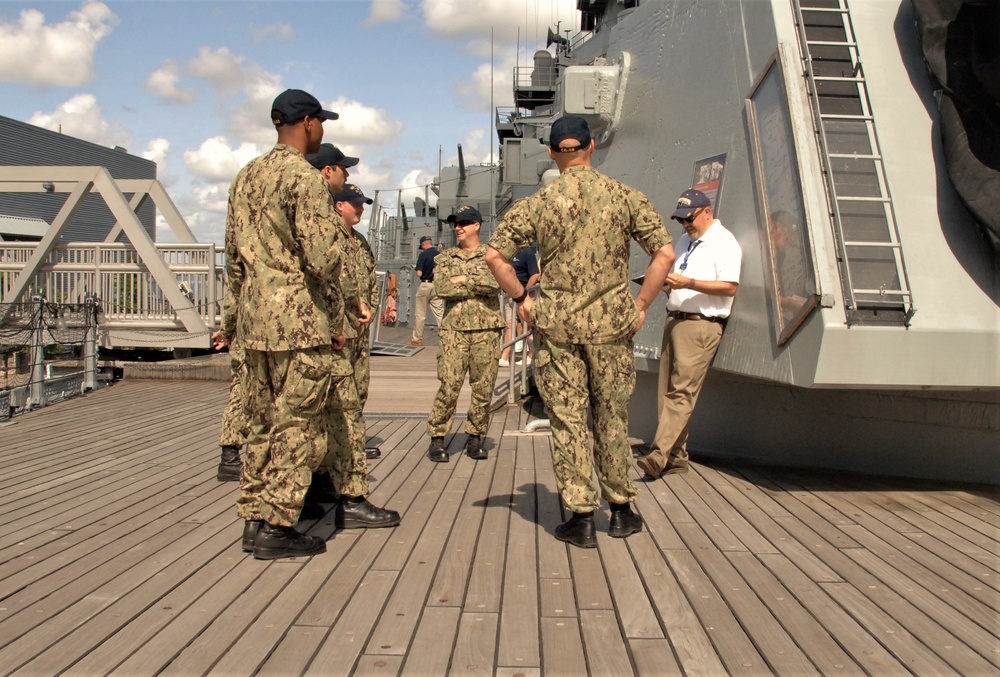 Battleship Deck Tour