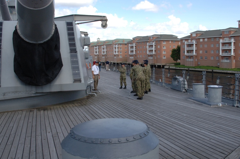 Battleship Deck Tour