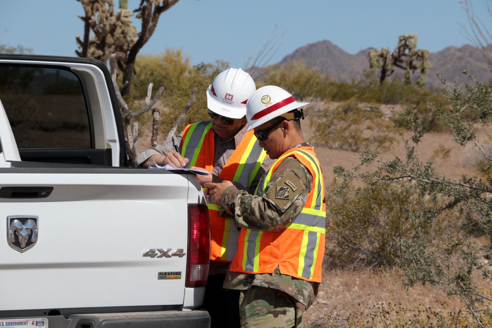 Corps conducts border barrier assessments