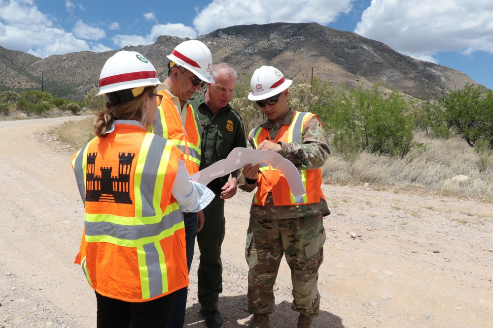 Corps conducts border barrier assessments