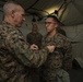 III Marine Expeditionary Force commanding general awards Marines with Navy and Marine Corps Achievement Medals during the Marine Expeditionary Force Exercise