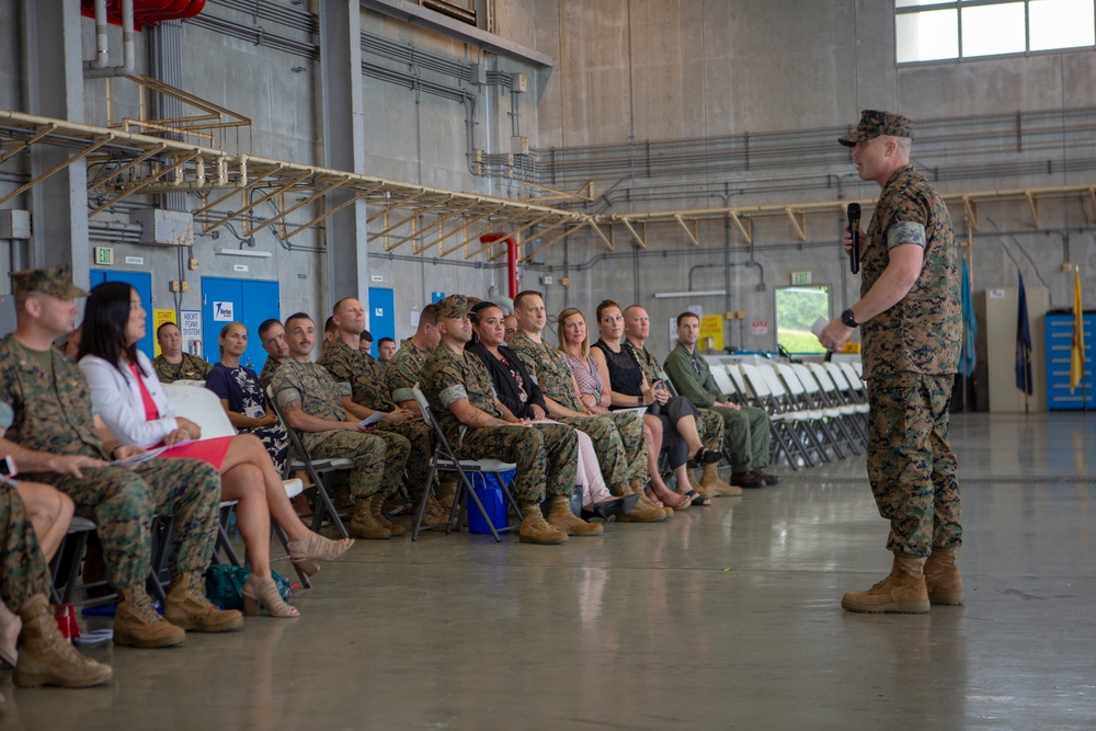 Headquarters and Headquarters Squadron Relief and Appointment Ceremony