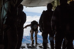 Free Fall: SPMAGTF-CR-AF 19.2 supports Lone Paratrooper