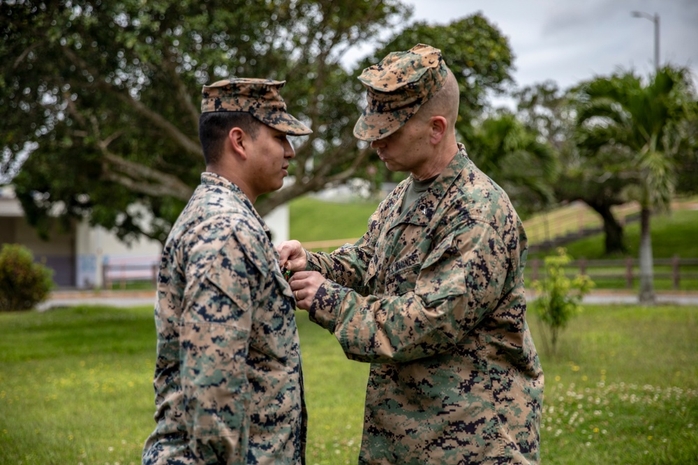 Maximum effort | Marines and Sailor receive awards for MEFEX 19 contribution