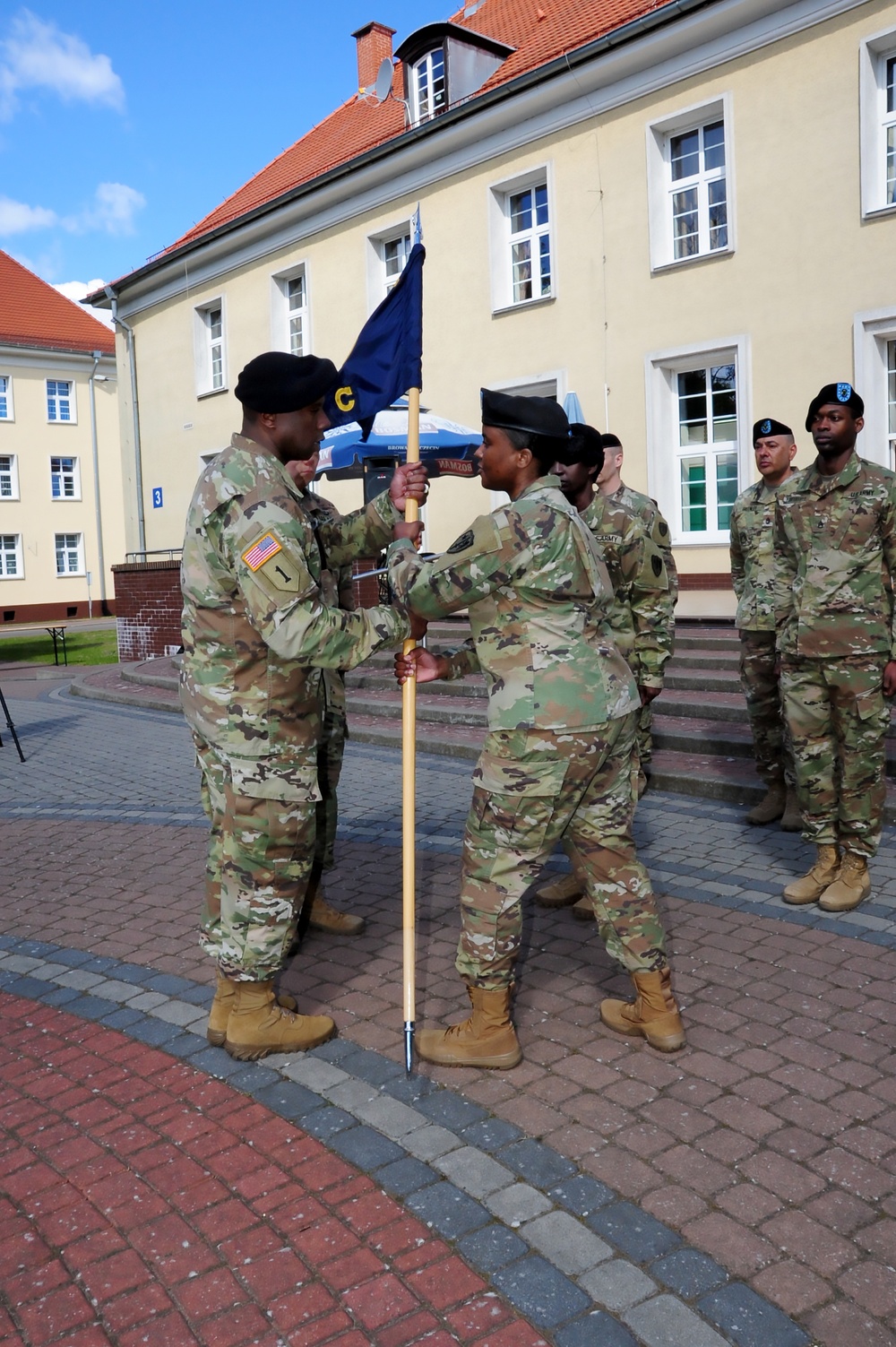 Charlie Company AFNORTH Change of Command Ceremony