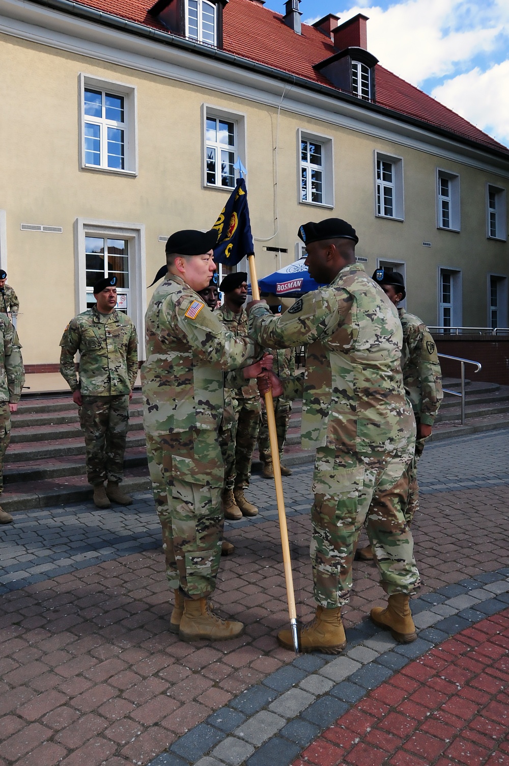 Charlie Company AFNORTH Change of Command Ceremony