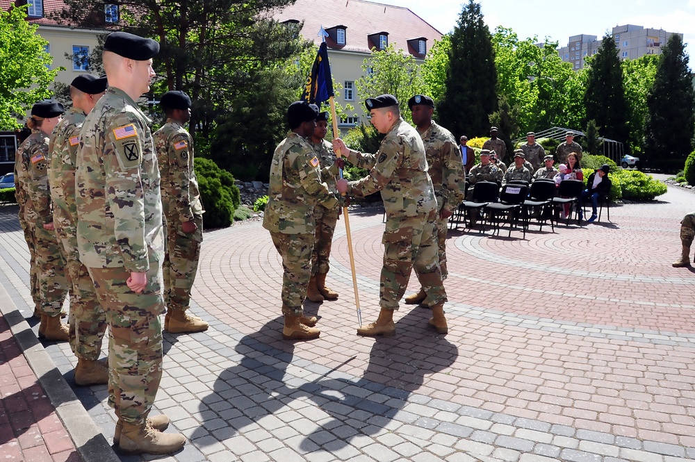 Charlie Company AFNORTH Change of Command Ceremony