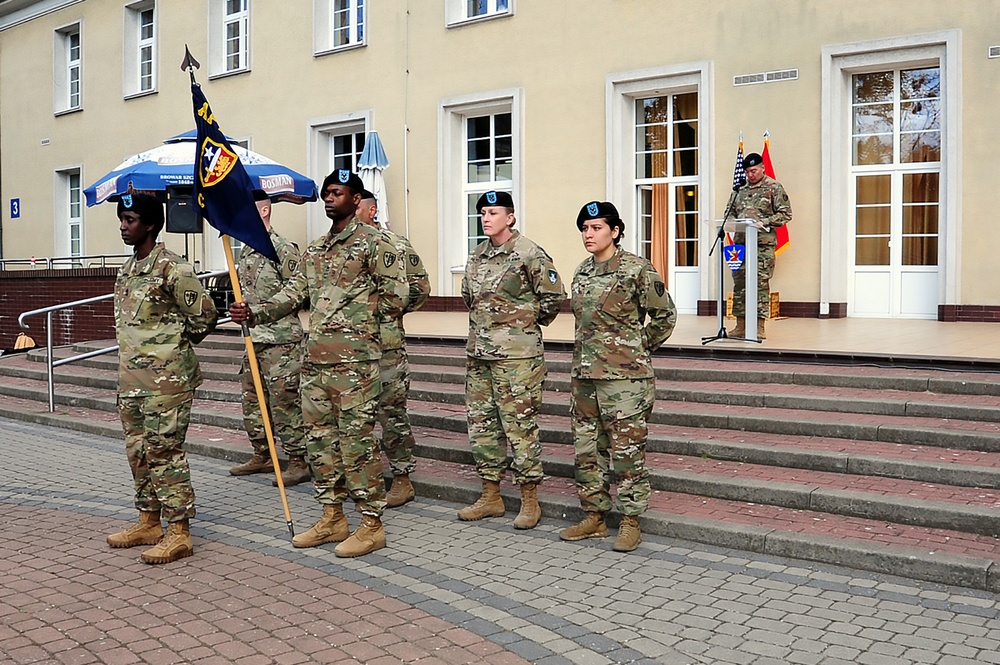 Charlie Company AFNORTH Change of Command Ceremony