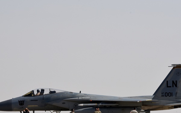 Eagles move as part of dynamic force deployment