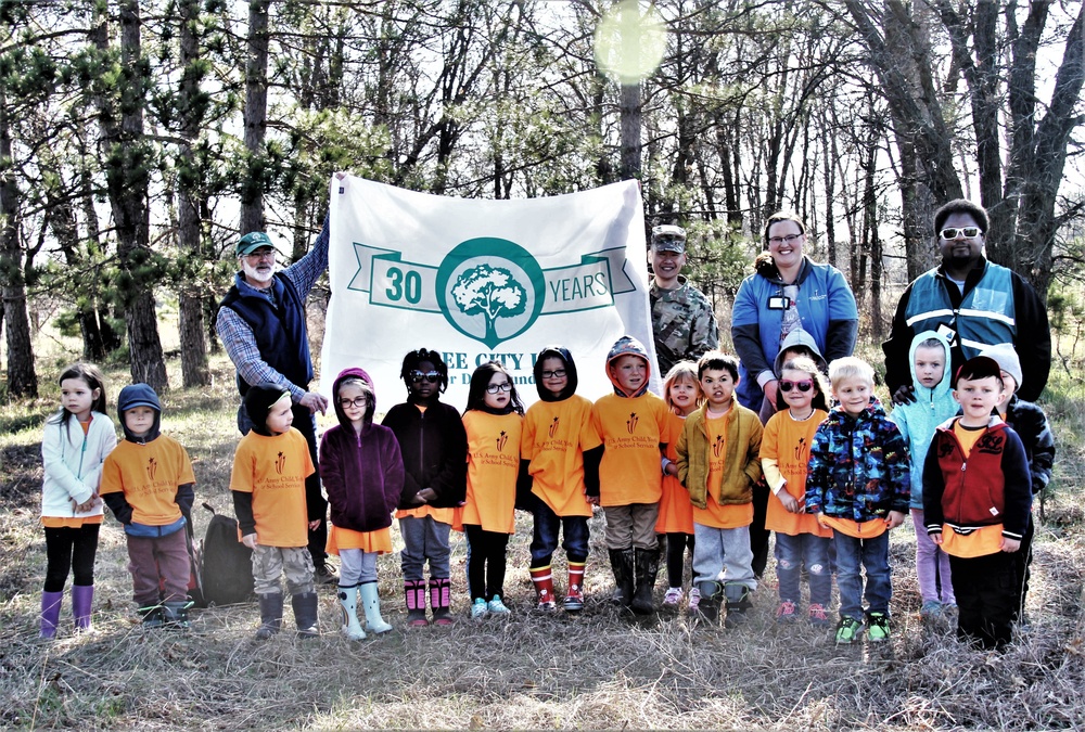 Fort McCoy holds 31st Arbor Day observance, 400-plus trees planted