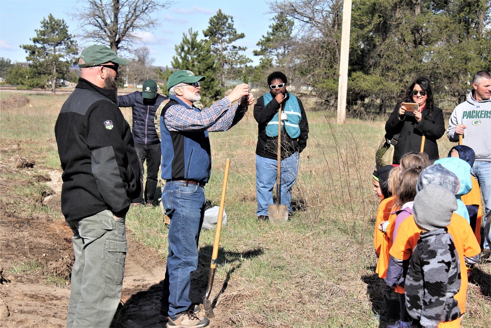 Fort McCoy holds 31st Arbor Day observance, 400-plus trees planted