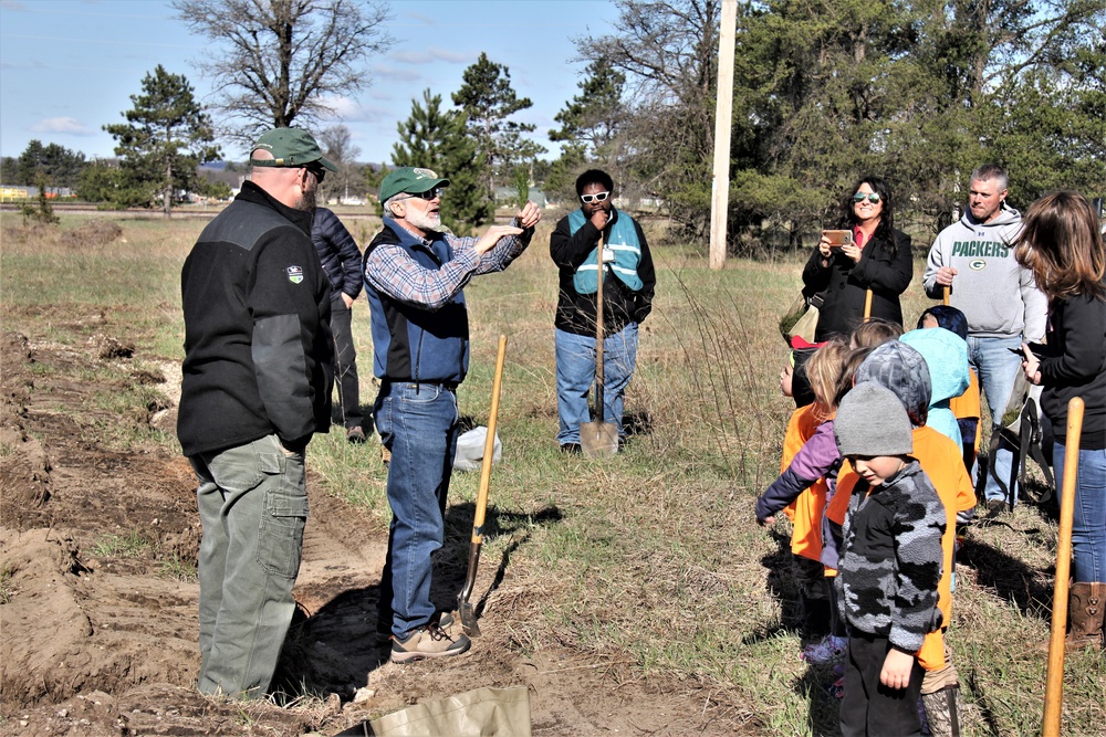 Fort McCoy holds 31st Arbor Day observance, 400-plus trees planted