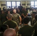 Drill Instructor School students take on squad bay procedures