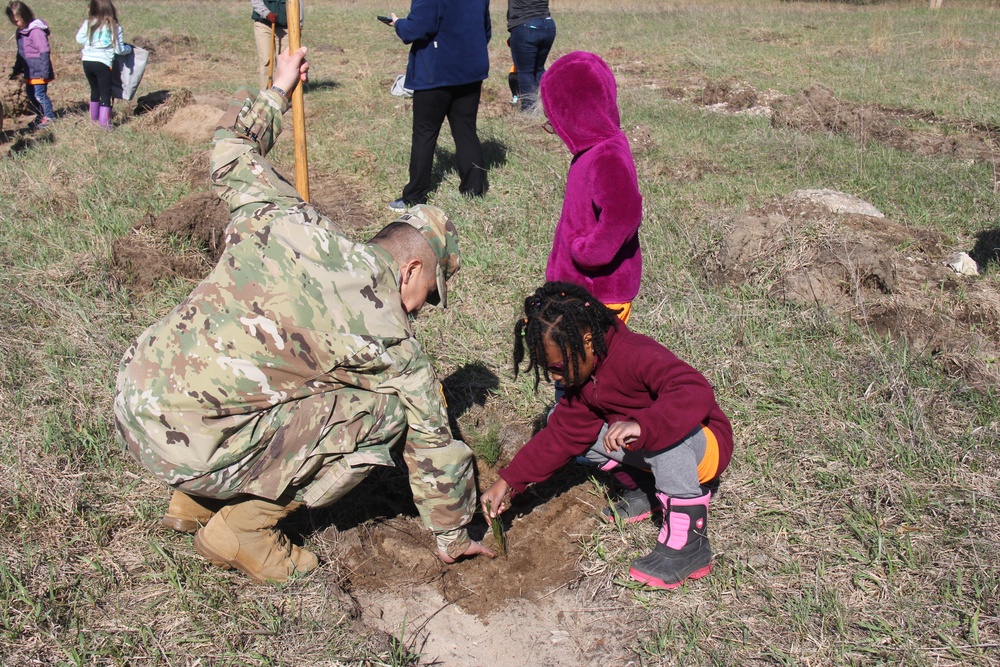 Fort McCoy holds 31st Arbor Day observance, 400-plus trees planted