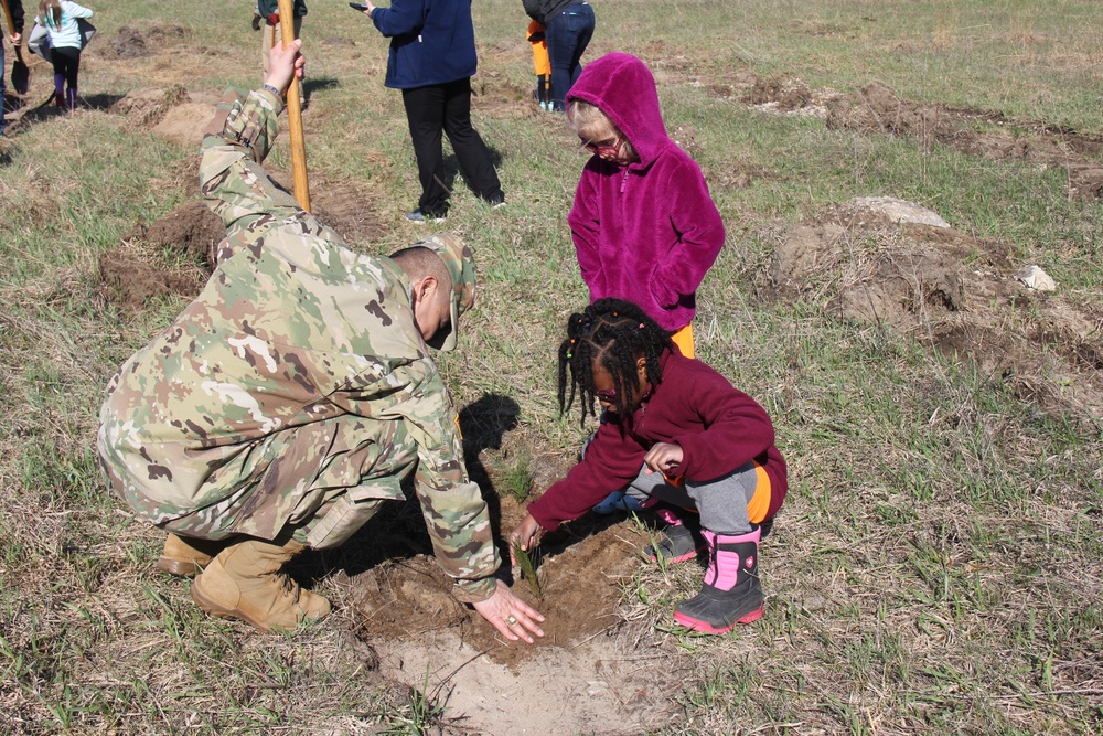 Fort McCoy holds 31st Arbor Day observance, 400-plus trees planted