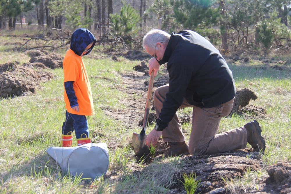 Fort McCoy holds 31st Arbor Day observance, 400-plus trees planted