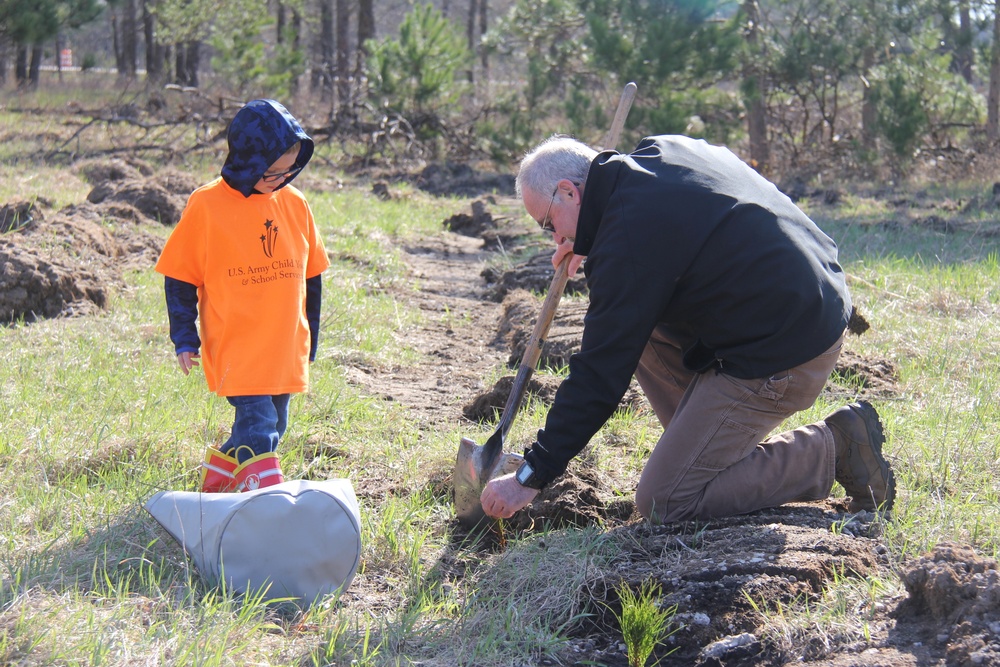 Fort McCoy holds 31st Arbor Day observance, 400-plus trees planted