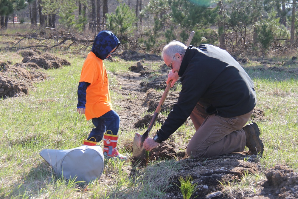 Fort McCoy holds 31st Arbor Day observance, 400-plus trees planted