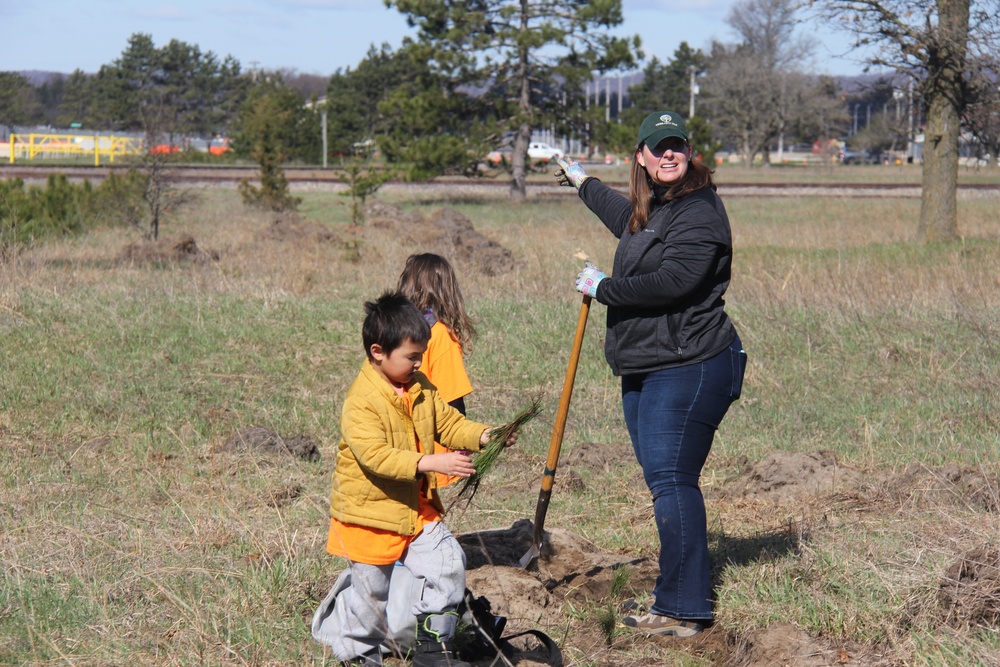 Fort McCoy holds 31st Arbor Day observance, 400-plus trees planted