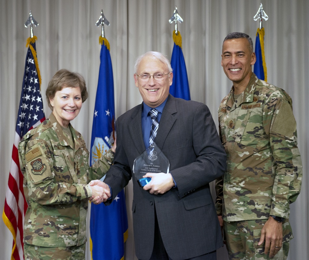 Quarterly Wing Recognition Ceremony