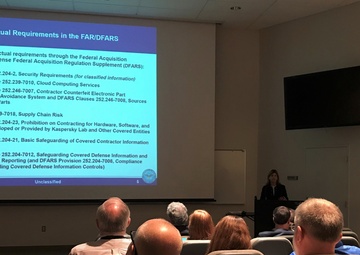 Cybersecurity Town Hall emphasizes information protection for supply chain, acquisition