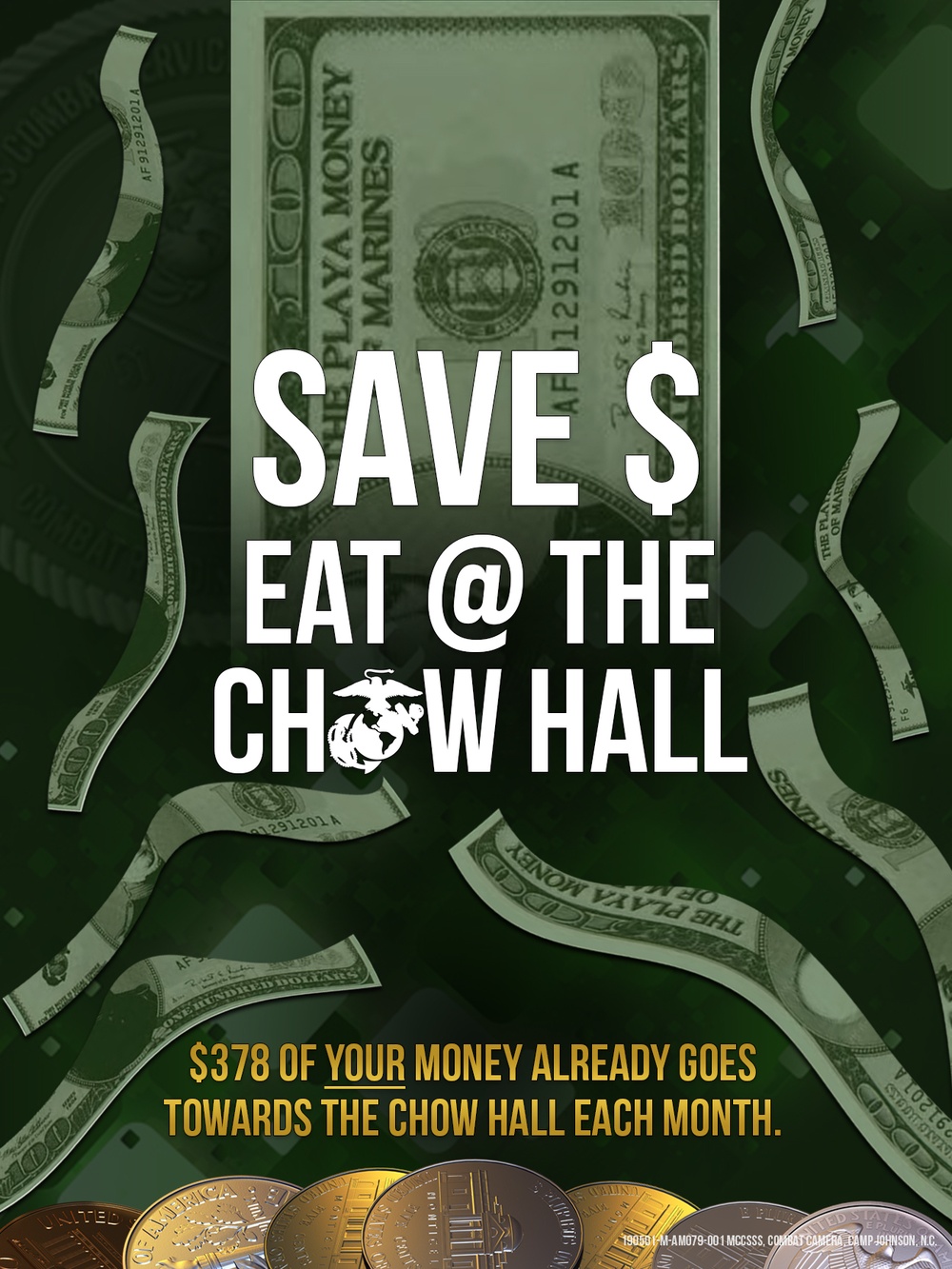 Save Money, Eat at the Chow Hall