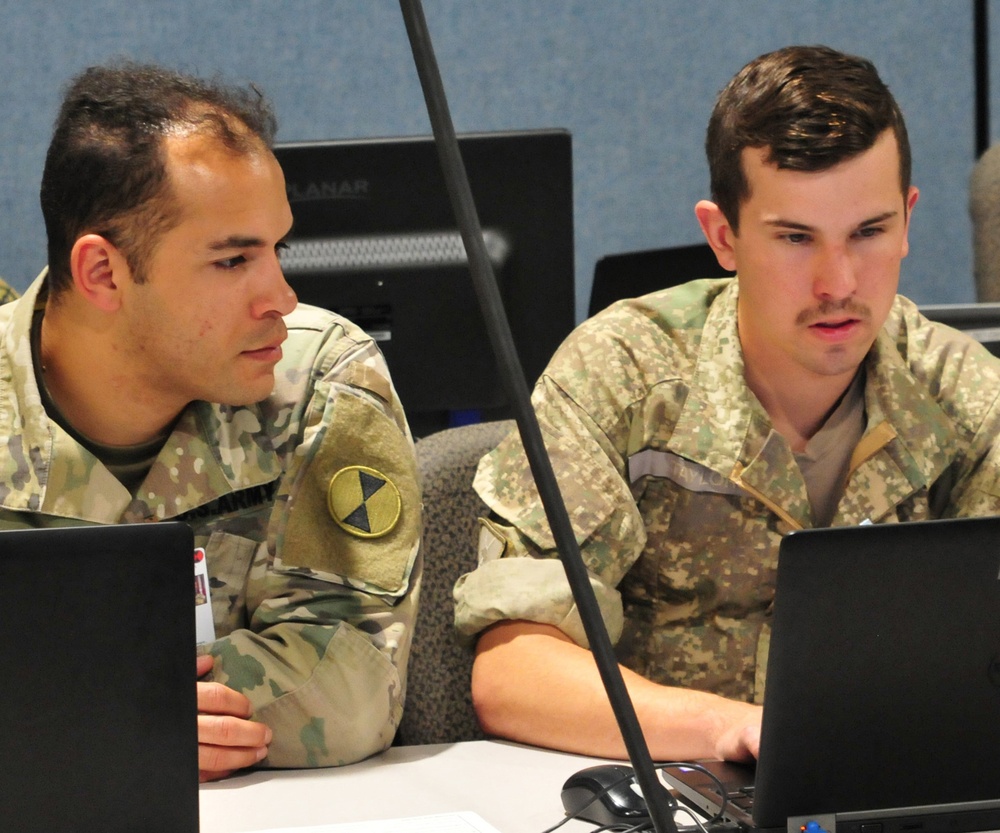 Multi-national forces along with US Armed Forces participate in Joint Warfighting Assessment 19