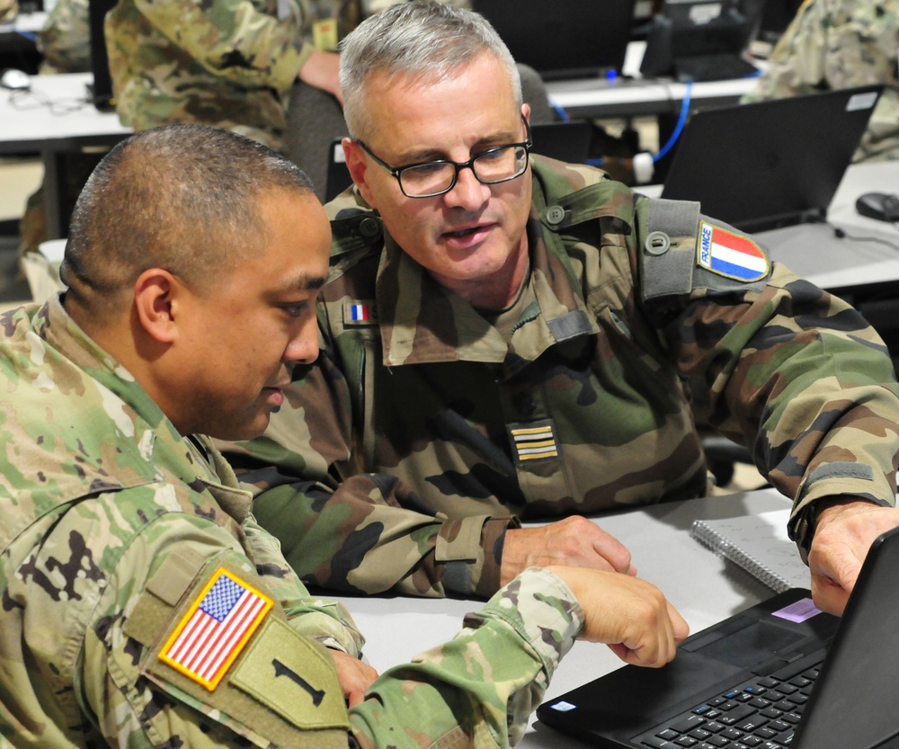 Multi-national forces along with US Armed Forces participate in Joint Warfighting Assessment 19