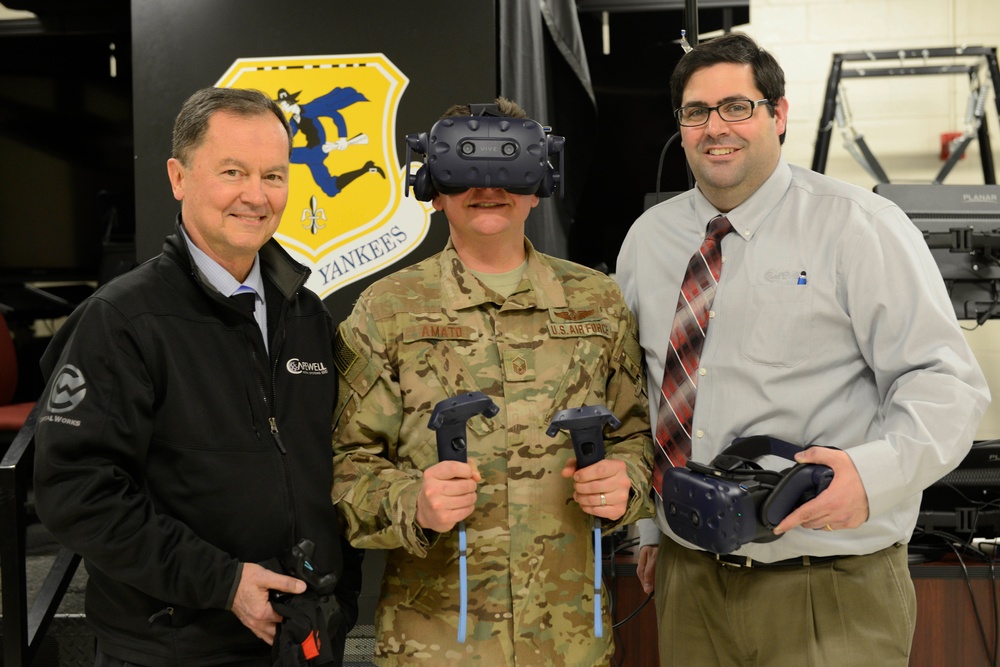 103rd leads innovation with first virtual reality loadmaster training system