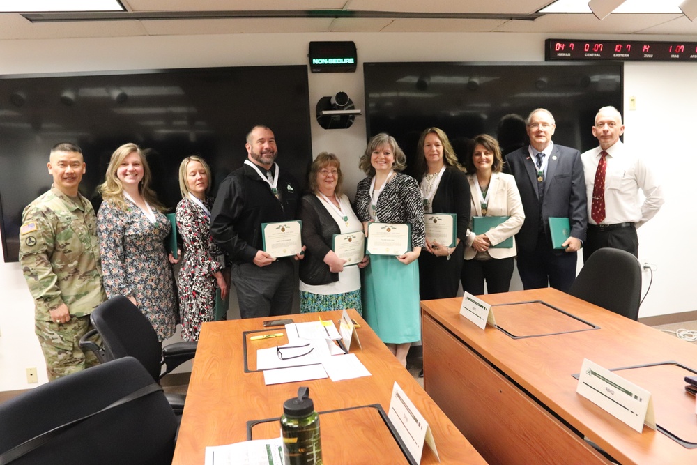 Fort McCoy ACOE team members receive awards