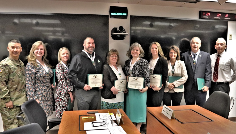 Fort McCoy ACOE team members receive awards