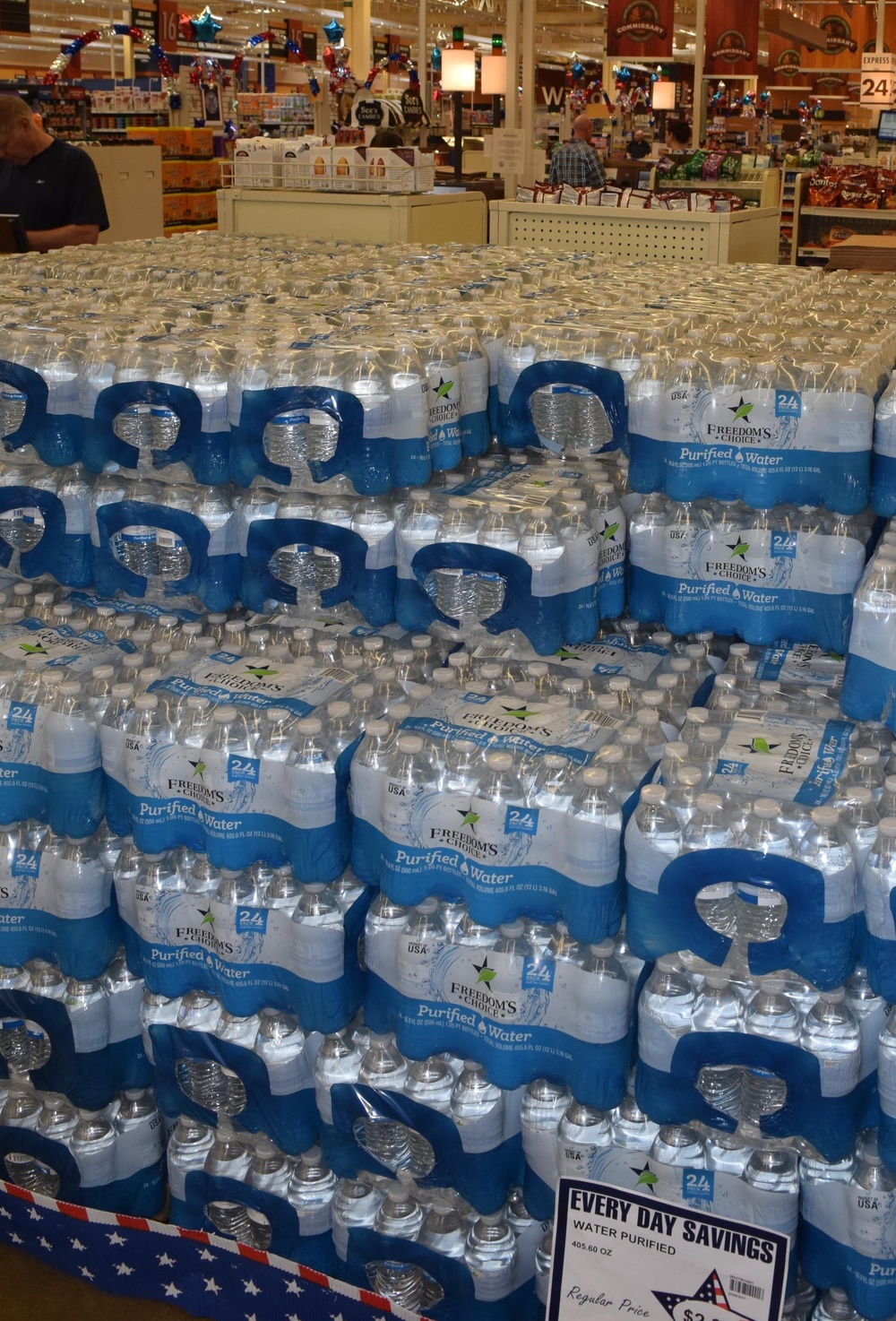 As summer fun starts, think of your commissary to save on water, sports drinks
